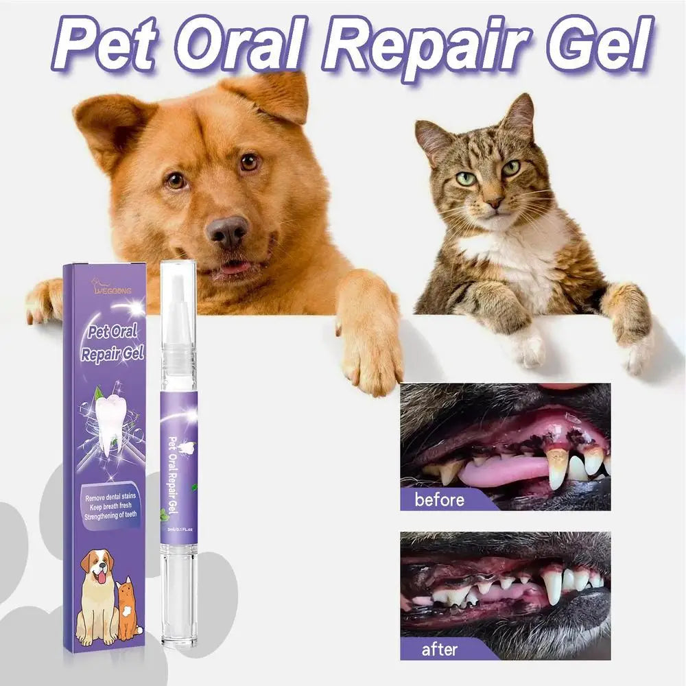 Gel Réparateur Dentaire Chien et chat